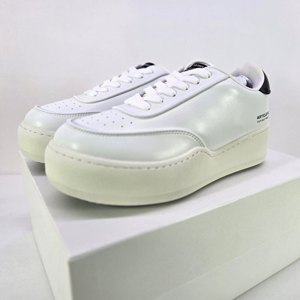 ARTICLE NO. Burger Low-Top White Trainers US 6 EU 37 New With Box Dust Bag